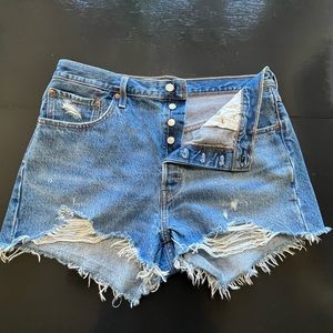 501® HIGH RISE WOMEN'S SHORTS